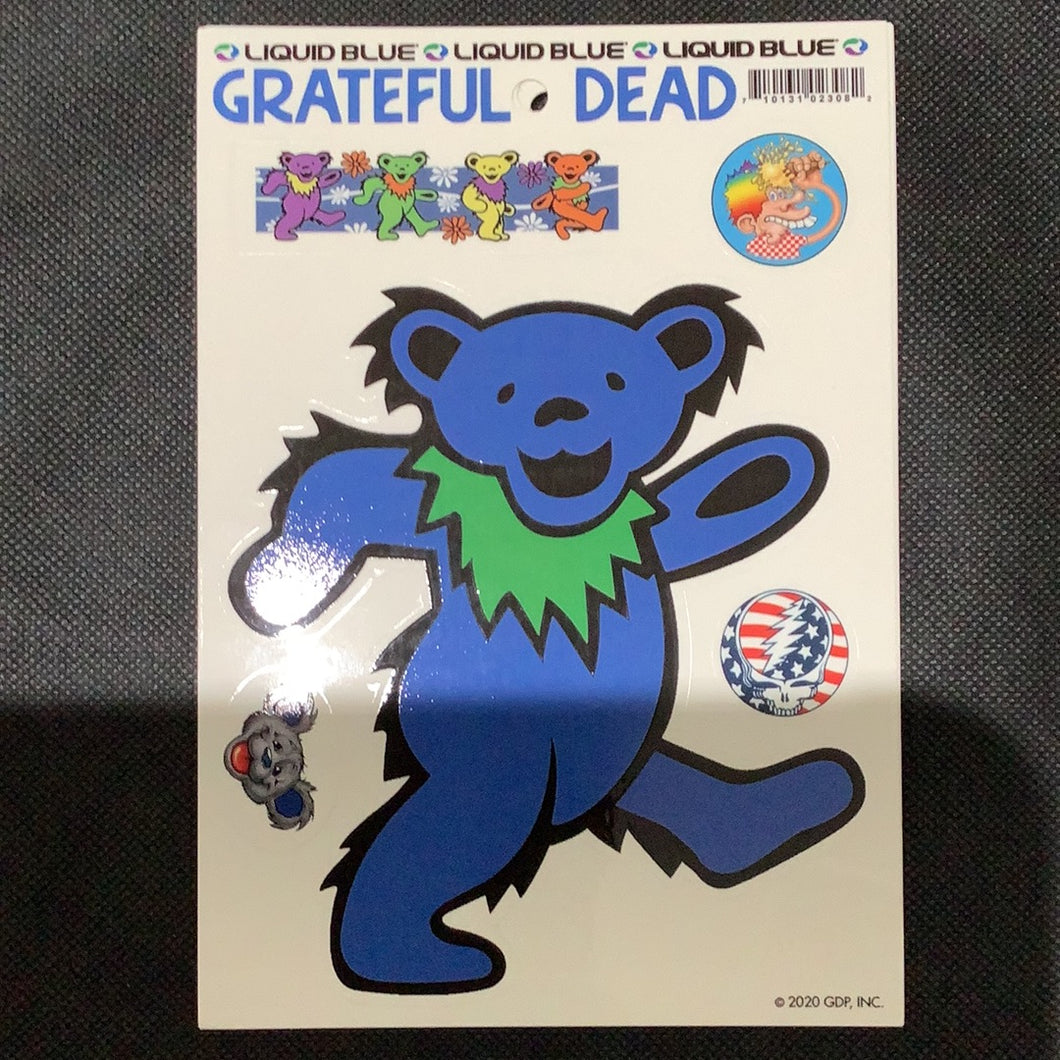 Sticker Grateful Dead Blue Bear