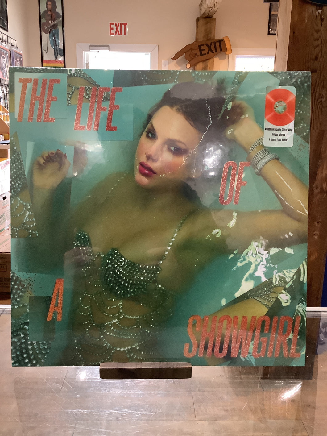 Taylor Swift - The Life Of A Showgirl (Orange Glitter Vinyl)