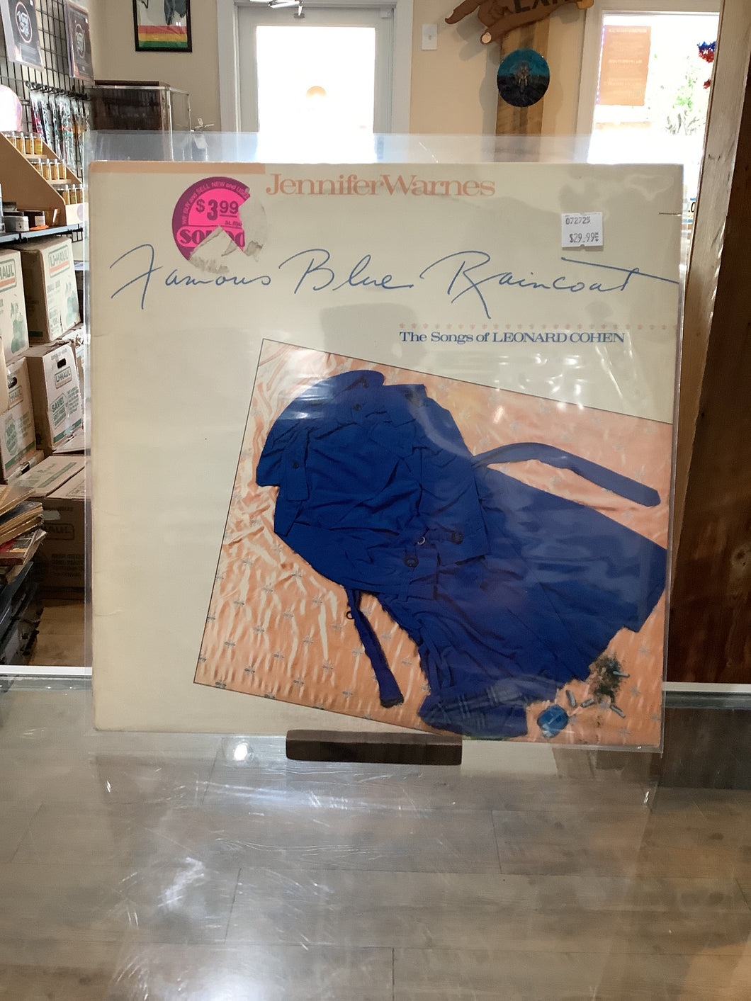 Jennifer Warnes - Famous Blue Raincoat - The Songs of Leonard Cohen (Used)