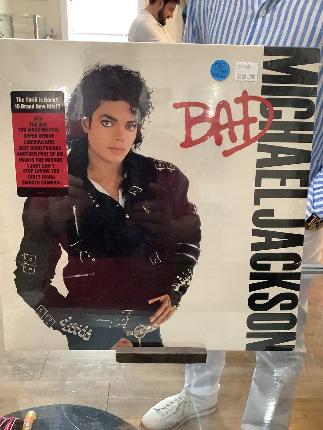 Michael Jackson - Bad 1987 Sealed (Used)