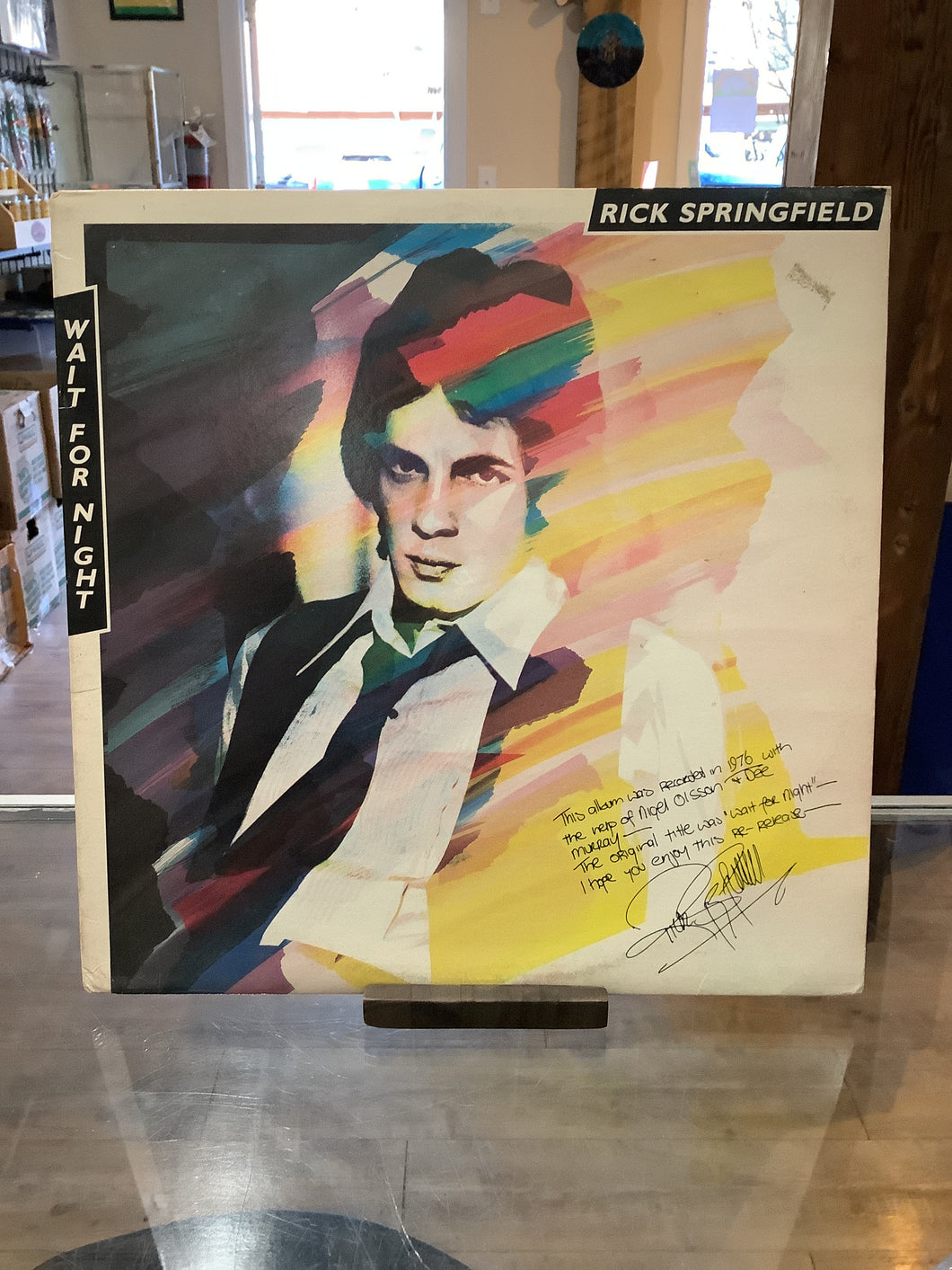 Rick Springfield - Wait For Night (Used)