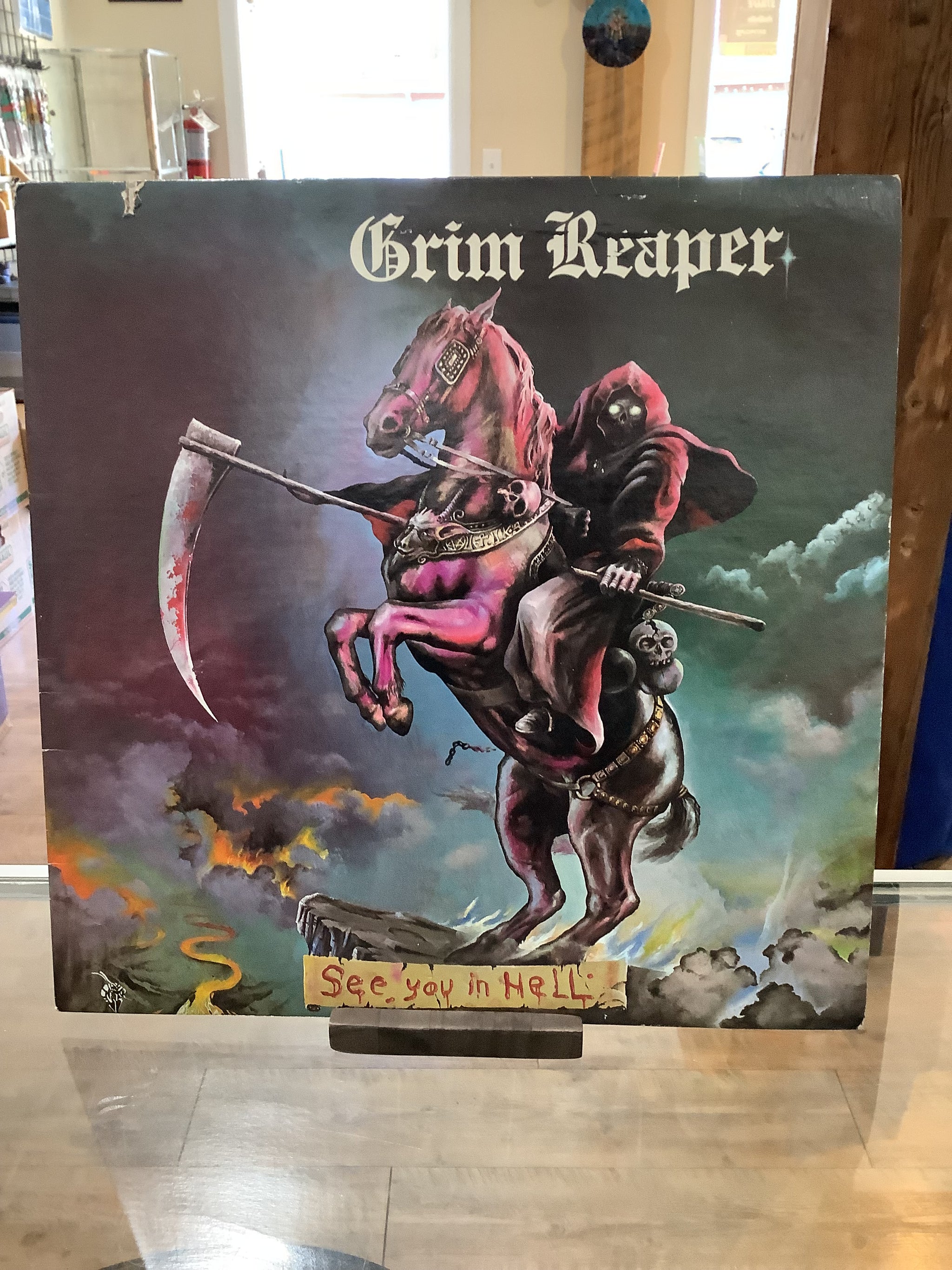 Grim Reaper - See You In Hell (Used) – Rhinebeck Vinyl Vault