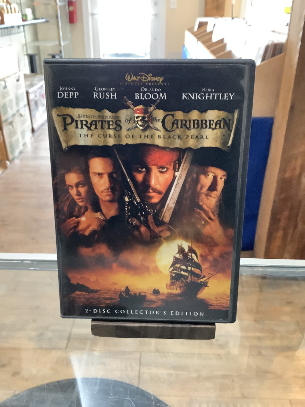 DVD - Pirates Of The Caribbean The Curse Of The Black Pearl (Used)