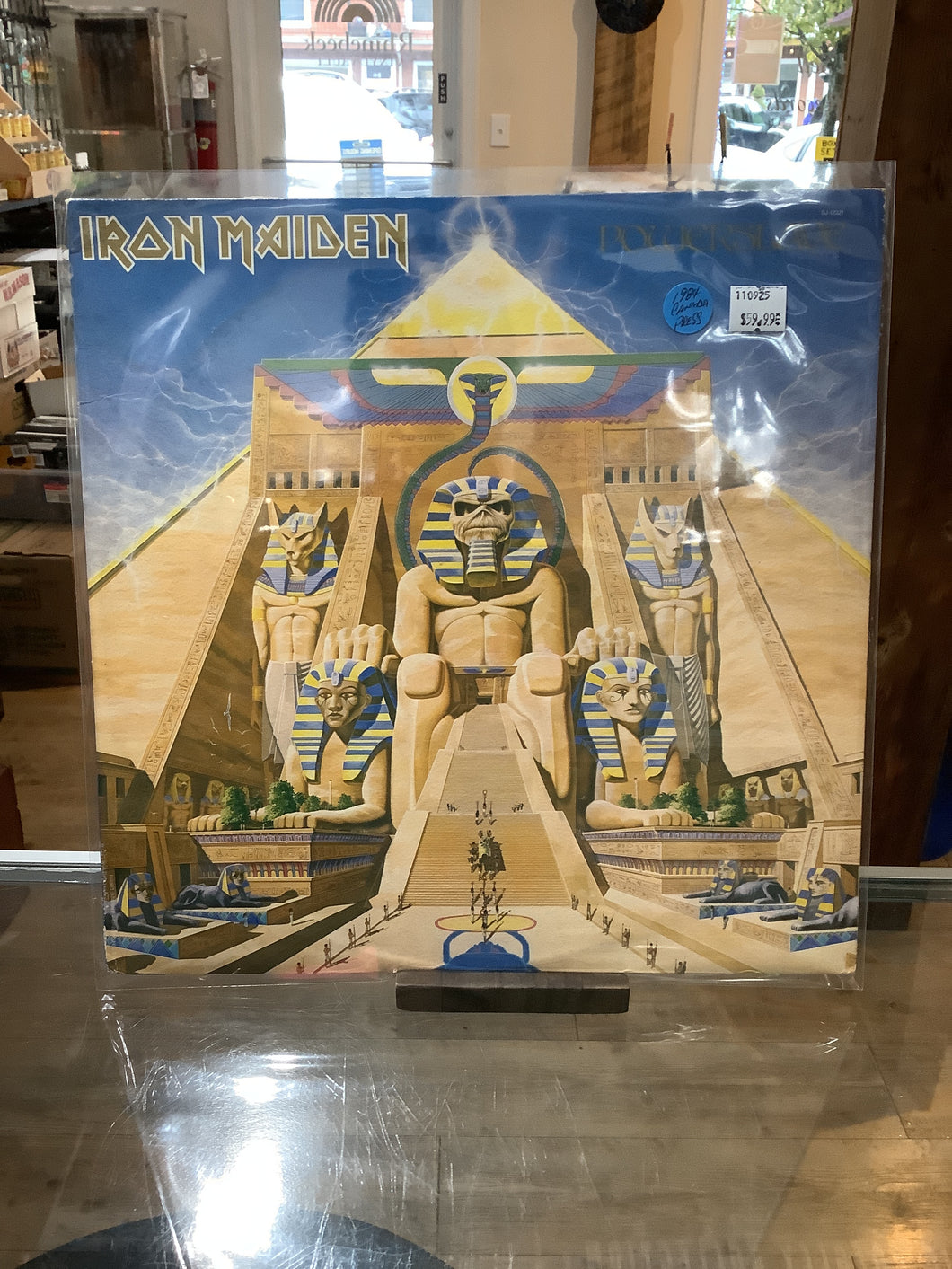 Iron Maiden - Powerslave (1984 Canada Press) (Used)