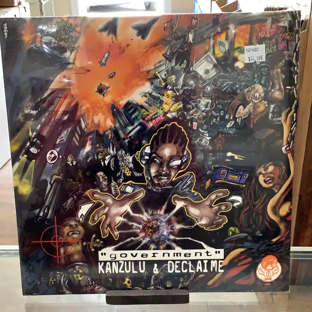 Kanzulu And Declaime - Government 12” (Used)