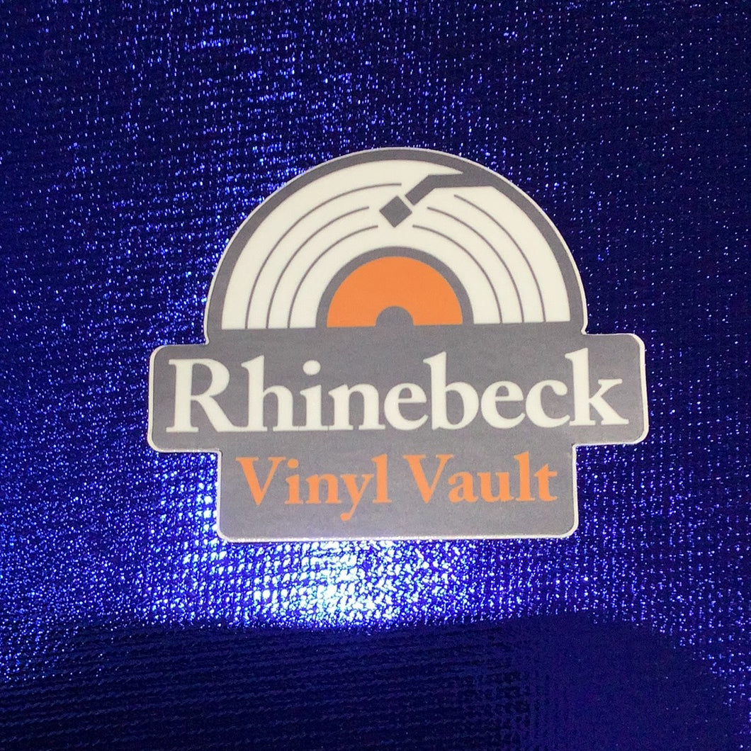 Sticker Rhinebeck Vinyl Vault - 3” Die Cut