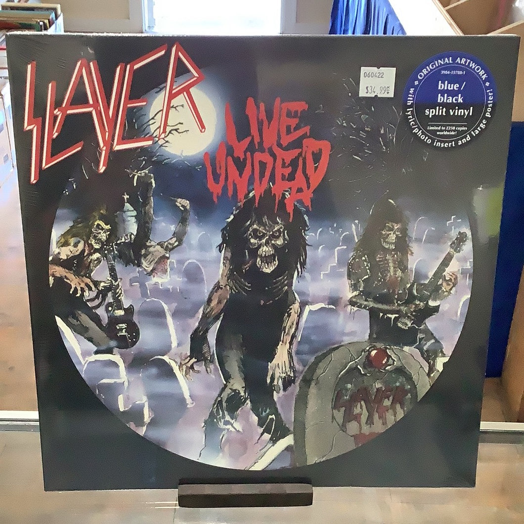 Slayer - Live Undead ( Blue & Black Vinyl)