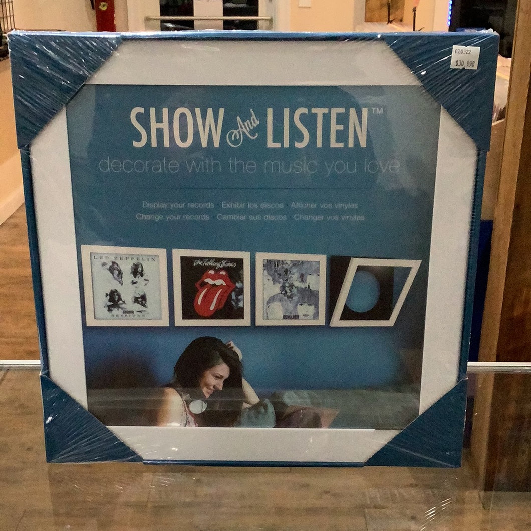 Show and Listen Record Album Frame