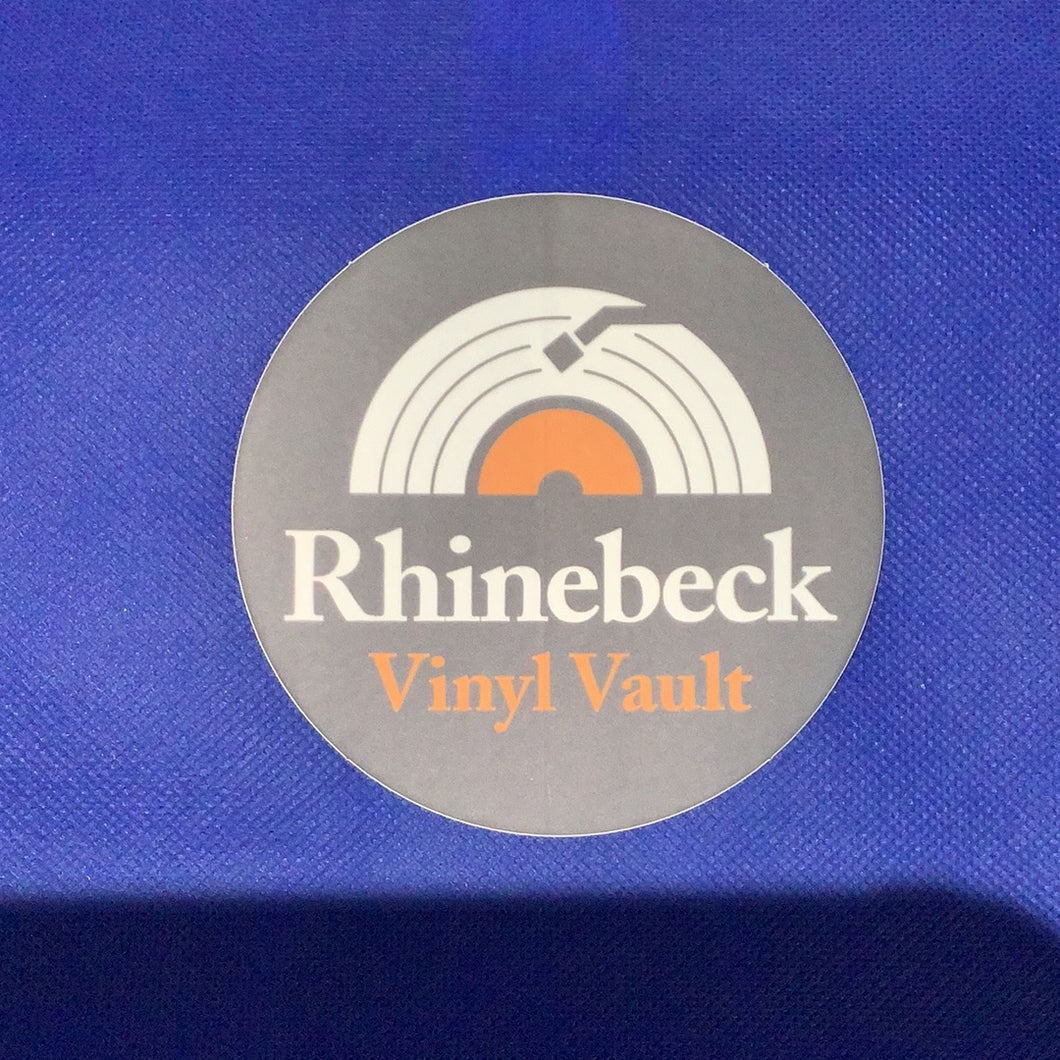 Sticker Rhinebeck Vinyl Vault 2” Round