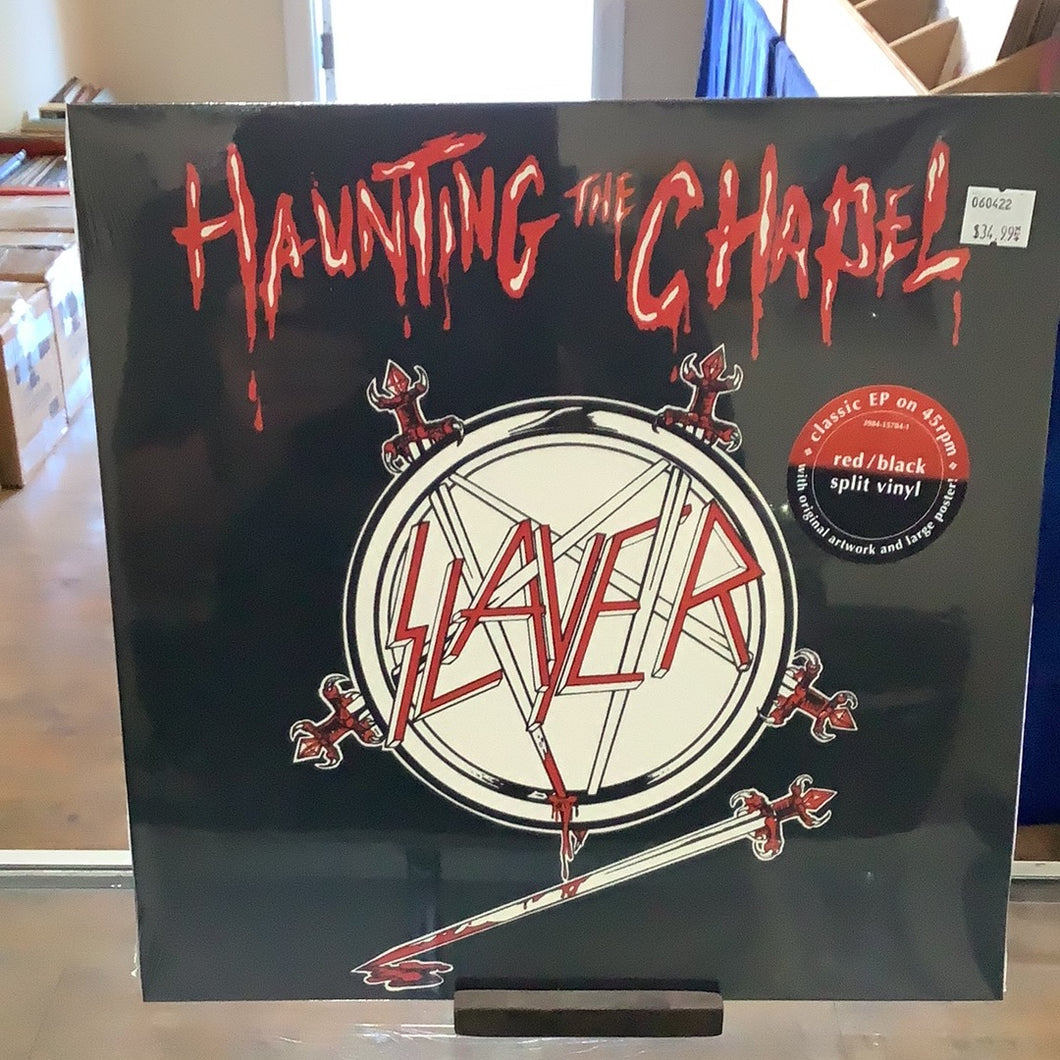 Slayer - Haunting In The Chapel ( Red & Black Vinyl)