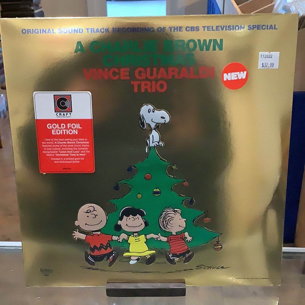 Vince Guaraldi Trio - A Charlie Brown Christmas (Gold/Red Splatter)