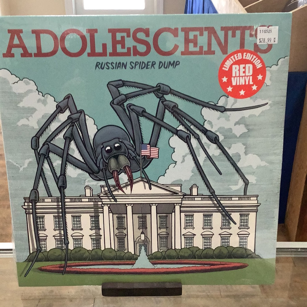 The Adolescents - Russian Spider Dump (Red Vinyl)
