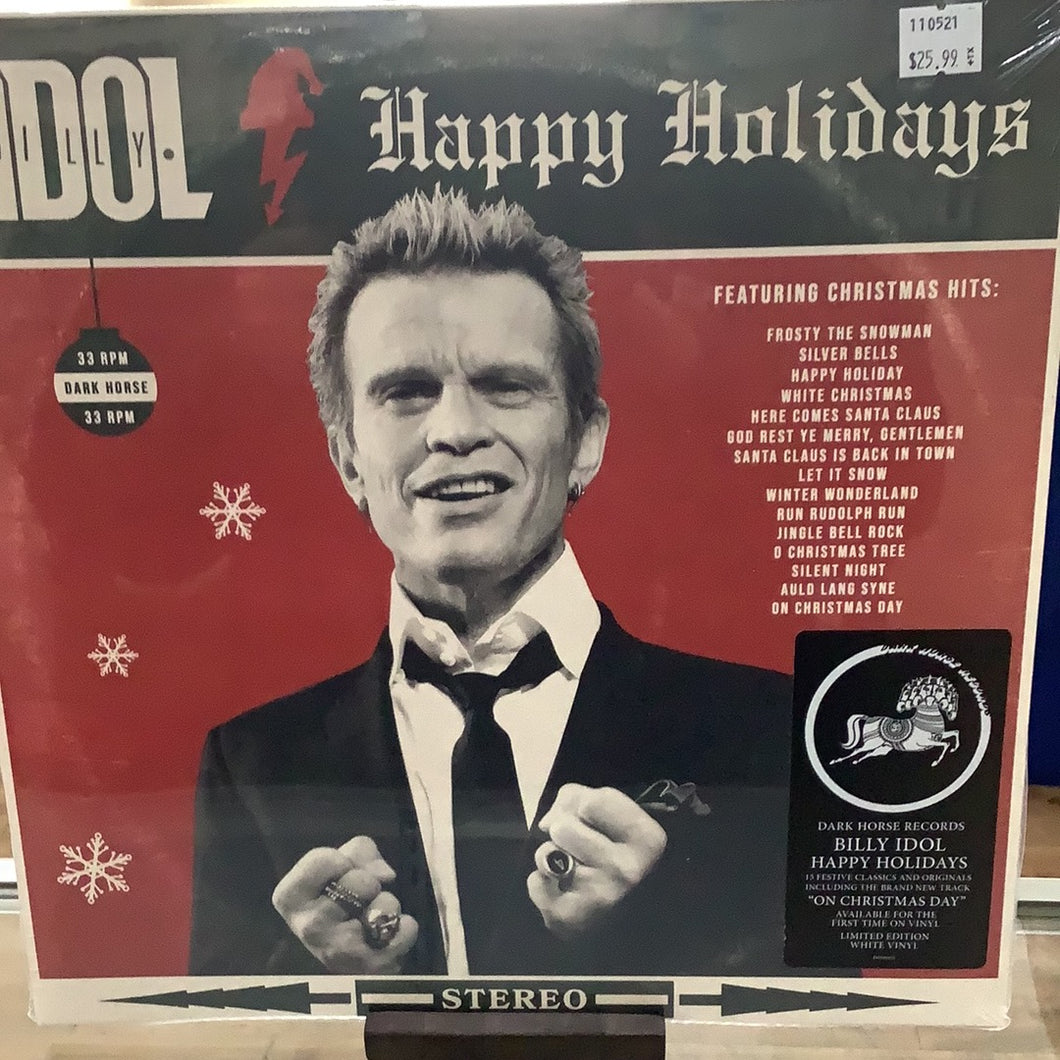 Billy Idol - Happy Holidays White Vinyl