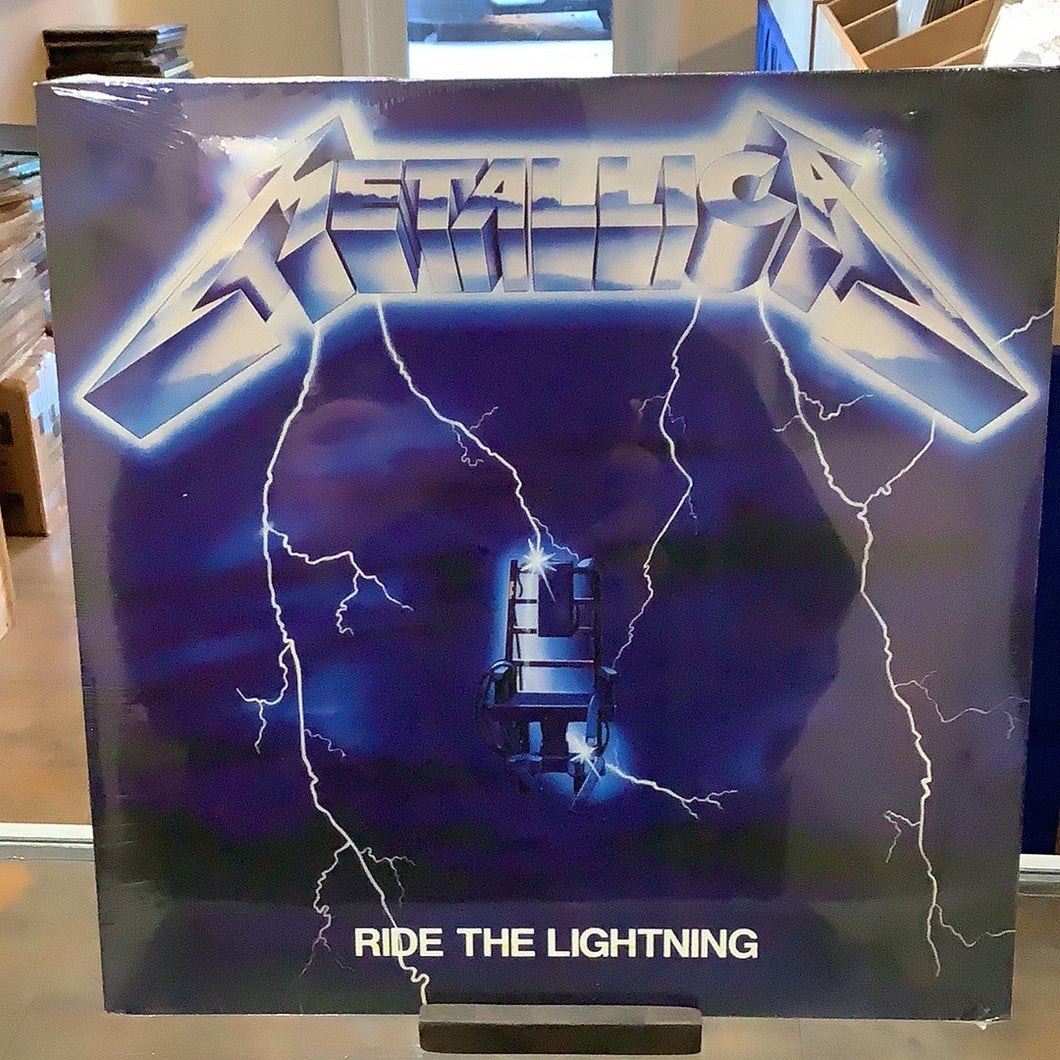 Metallica - Ride The Lightning ( Blue Vinyl)